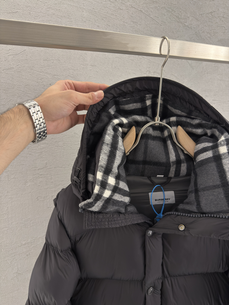 BURBERRY İthal Mont (Koyu Antrasit)