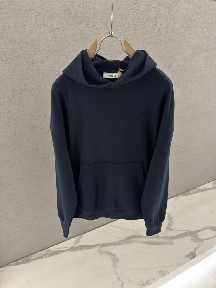 ESSENTIALS Premium Hoodie (Lacivert)