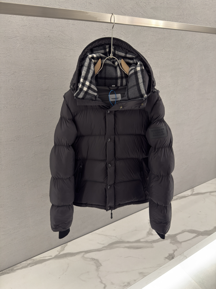 BURBERRY İthal Mont (Koyu Antrasit)