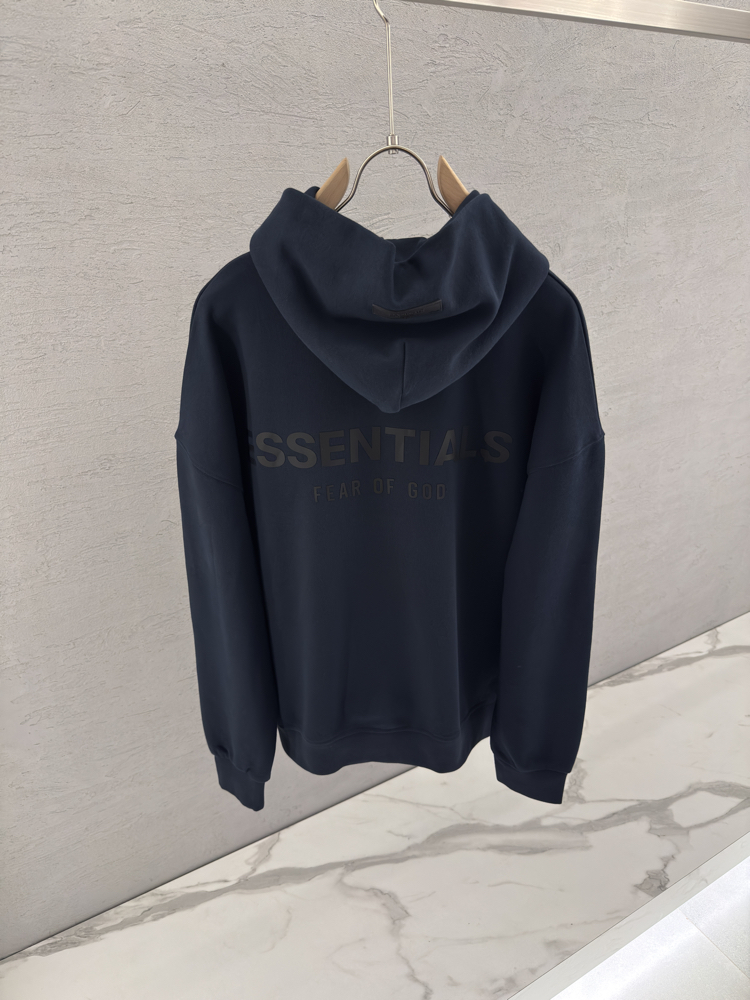 ESSENTIALS Premium Hoodie (Lacivert)