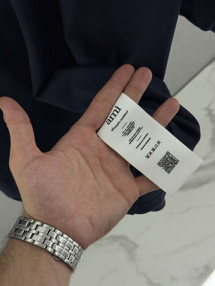 AMI Premium Polo Yaka (Lacivert)