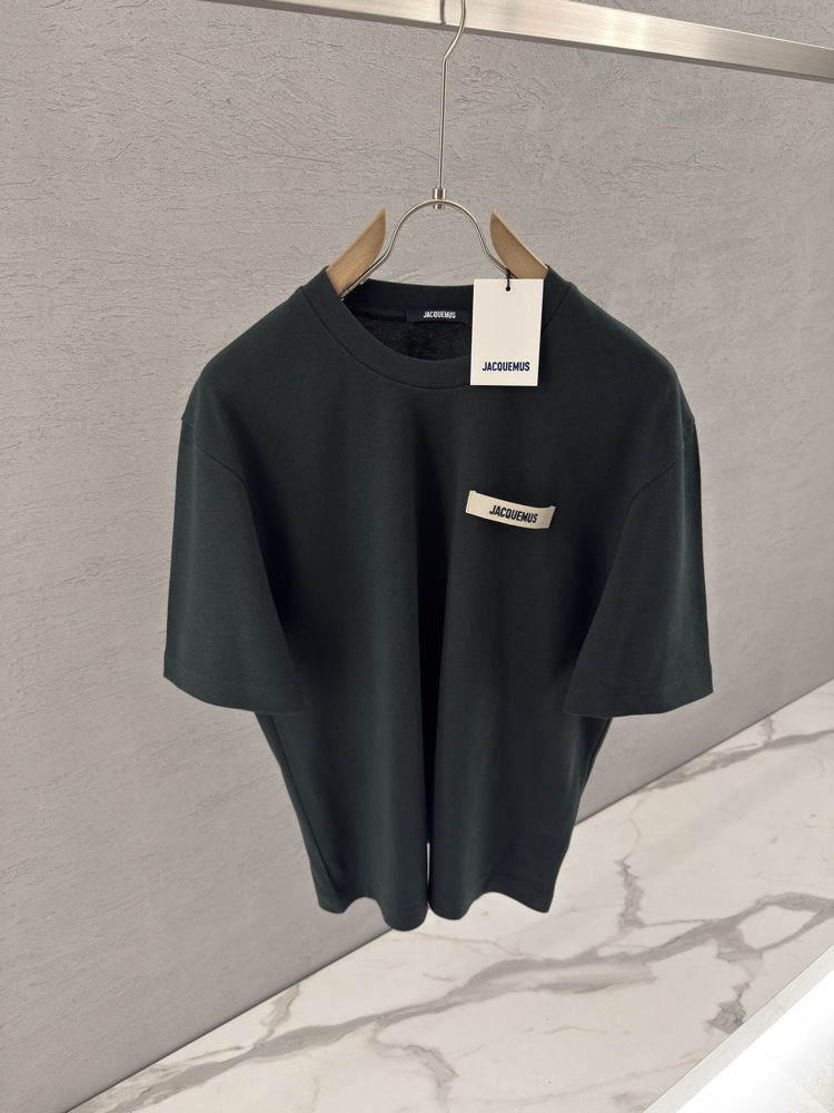 JACQUEMUS İthal T Shirt (Petrol Yeşili-Orijinal Kumaş-Özel Paket)