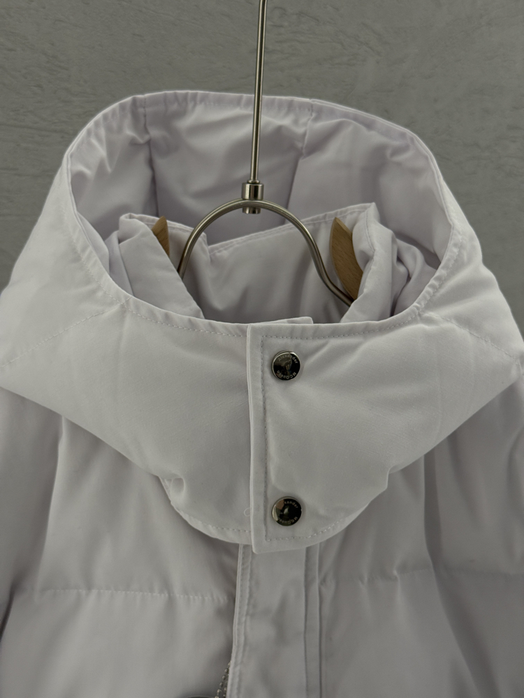 MCQUEEN İthal %100 Kaz Tüyü Mont (Şapkalı)