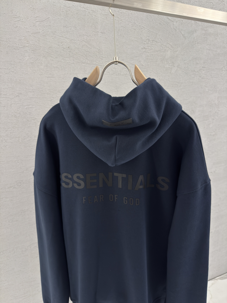 ESSENTIALS Premium Hoodie (Lacivert)