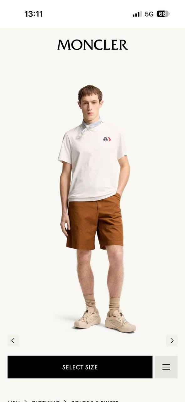 MONCLER İthal T Shirt (Özel Kumaş)