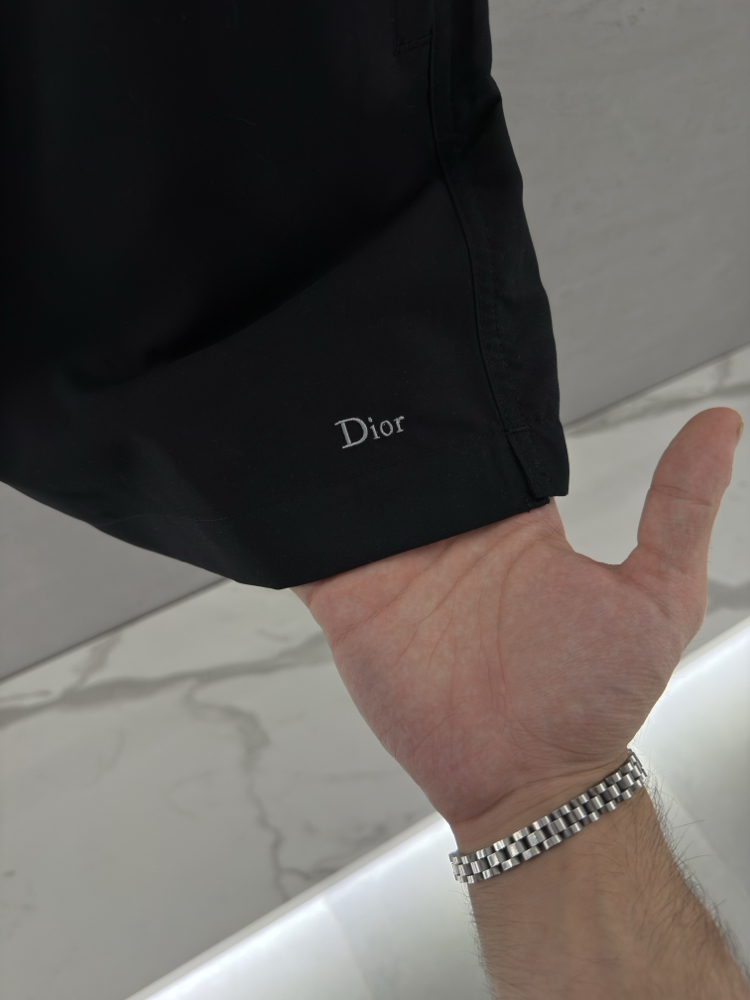 DIOR İthal Deniz Şortu (Siyah)