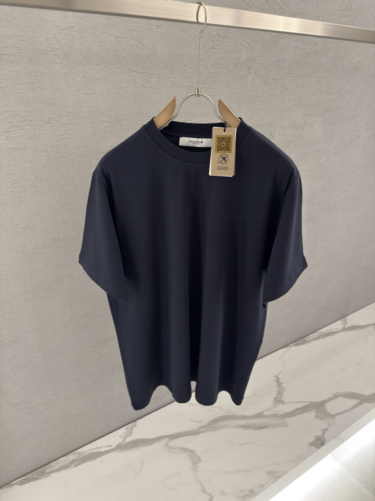 GOLDEN GOOSE Premium T Shirt (Lacivert-Oversize)