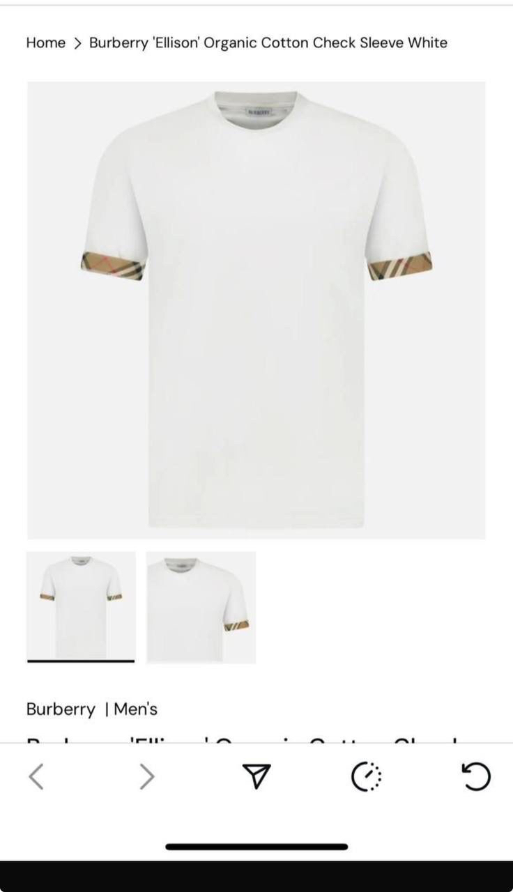 BURBERRY Premium T Shirt