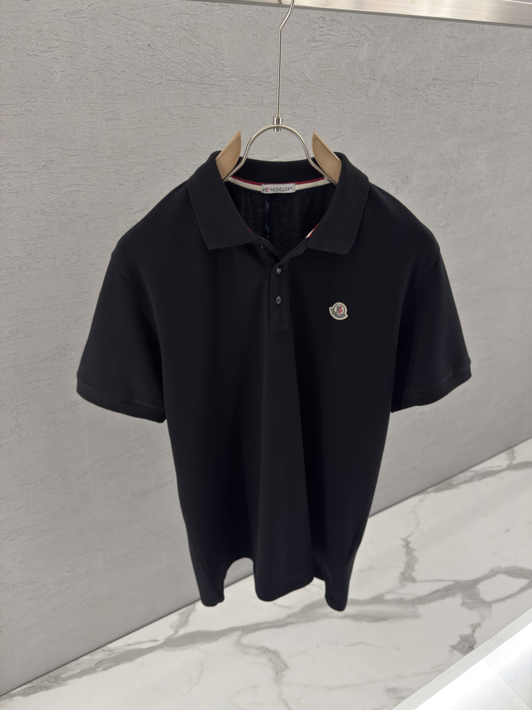 MONCLER Premium Polo Yaka (Siyah)
