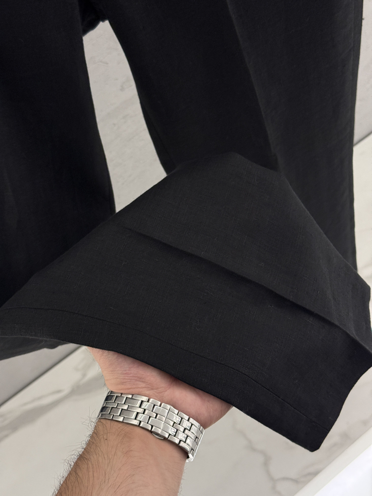 KİTON İthal %100 Ham Keten Pantolon