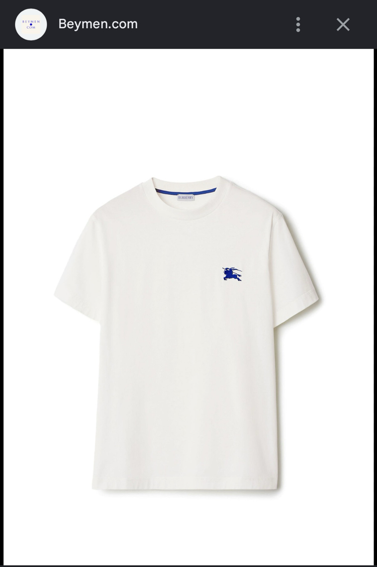 BURBERRY Premium T Shirt 
