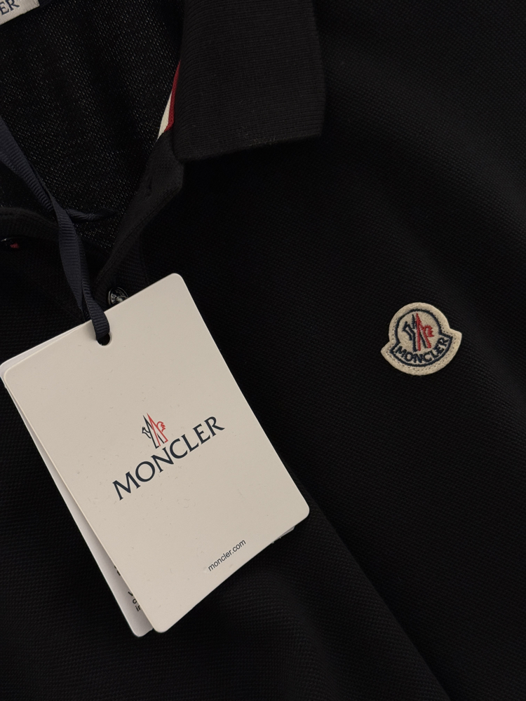 MONCLER Premium Polo Yaka (Siyah)