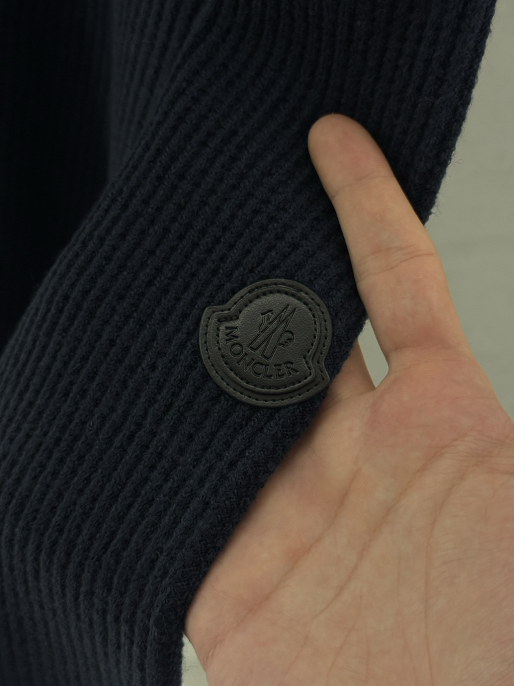 MONCLER İthal Full Zip Triko (Lacivert)