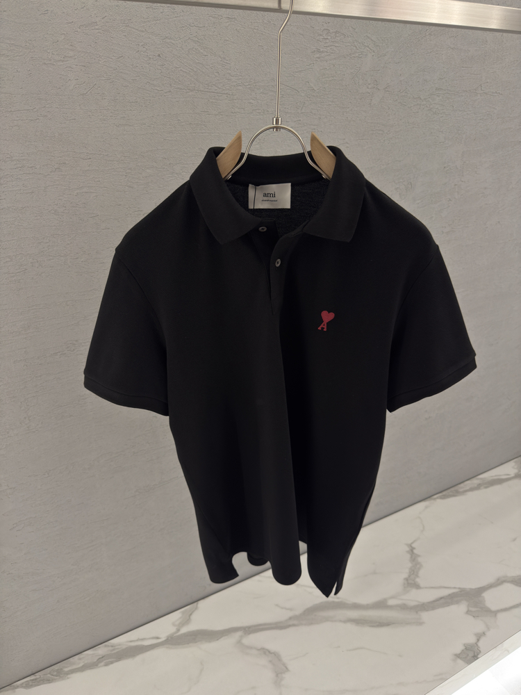 AMI Premium Polo Yaka (Siyah)
