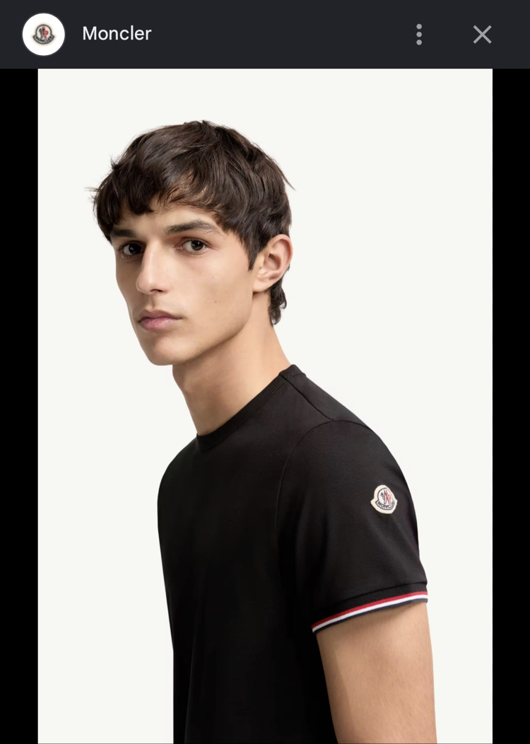 MONCLER Premium T Shirt (Lacivert-Slim Fit)