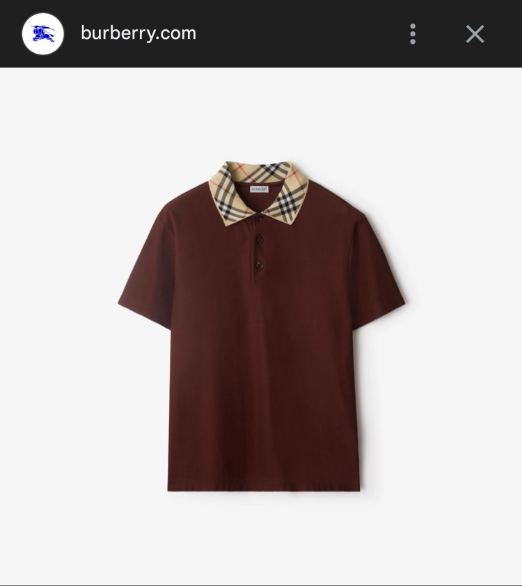 BURBERRY Premium Polo Yaka