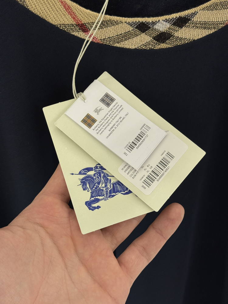 BURBERRY Premium T Shirt (Lacivert)