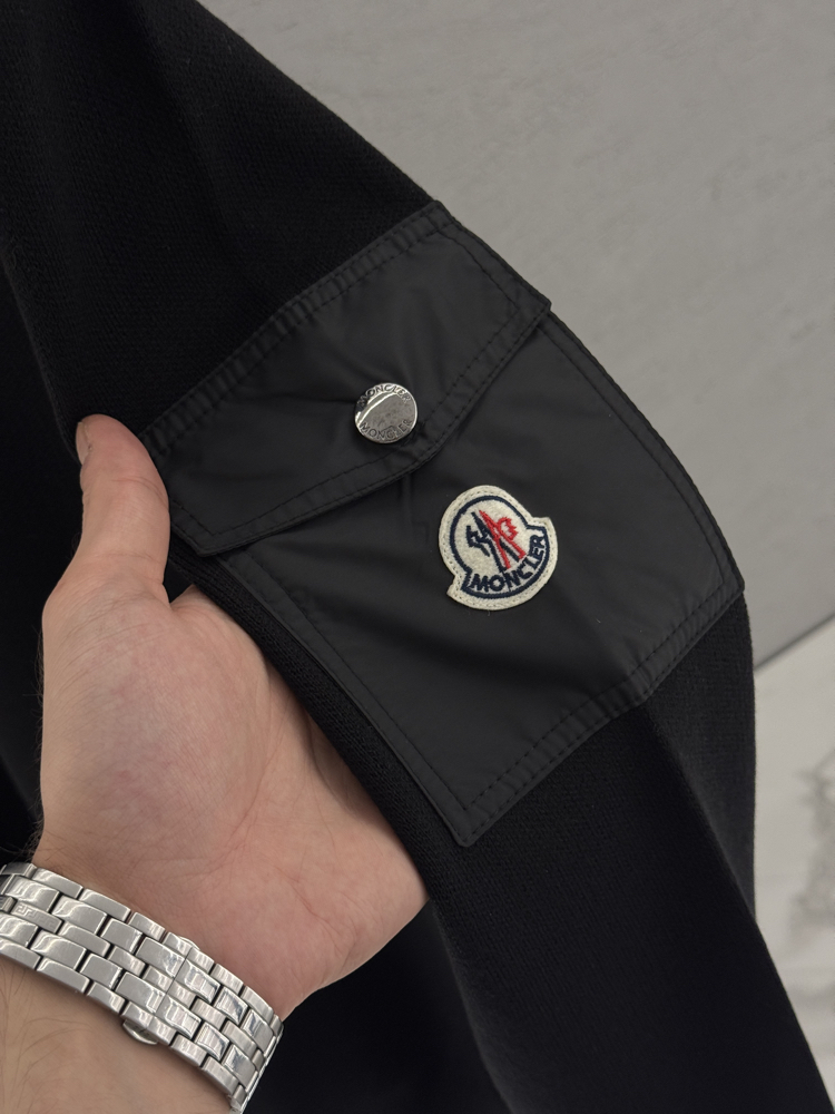 MONCLER Premium Triko Kazak (Siyah)