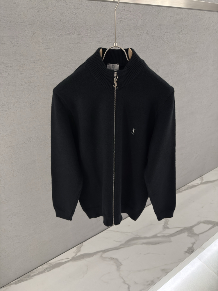 SAINT LAURENT İthal Full Zip (Siyah)