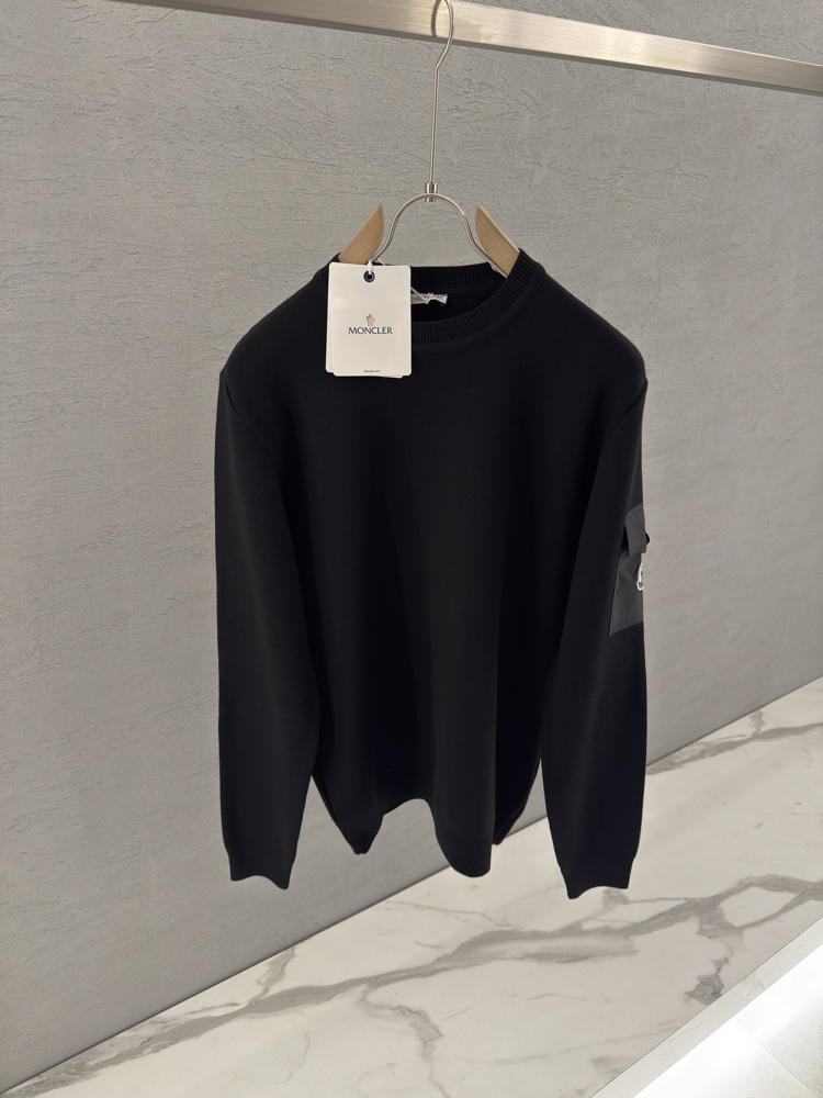 MONCLER Premium Triko Kazak (Siyah)