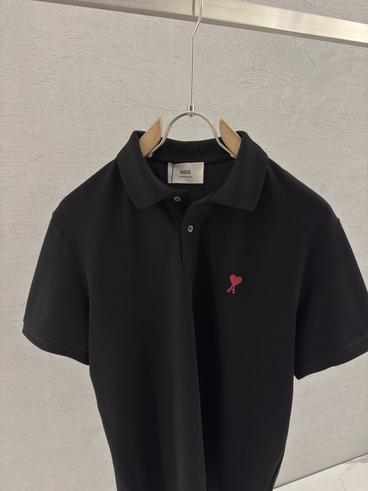 AMI Premium Polo Yaka (Siyah)