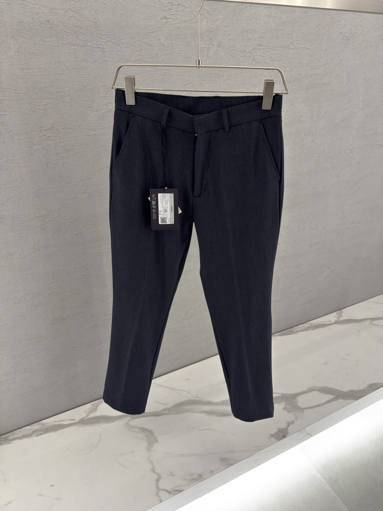 PRADA İthal Kumaş Pantolon (Regular Kalıp-Lacivert)
