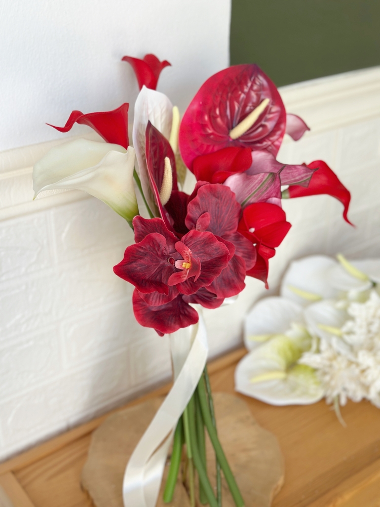 Red antoryum-calla