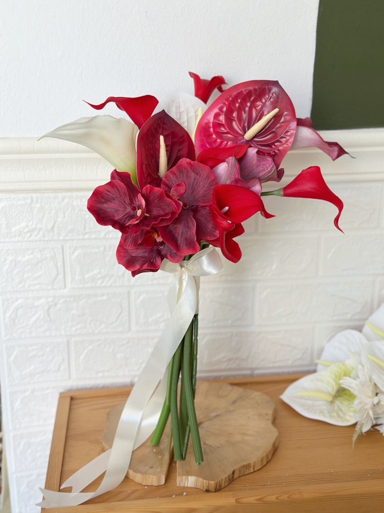 Red antoryum-calla