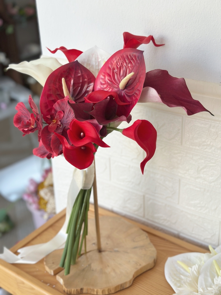 Red antoryum-calla