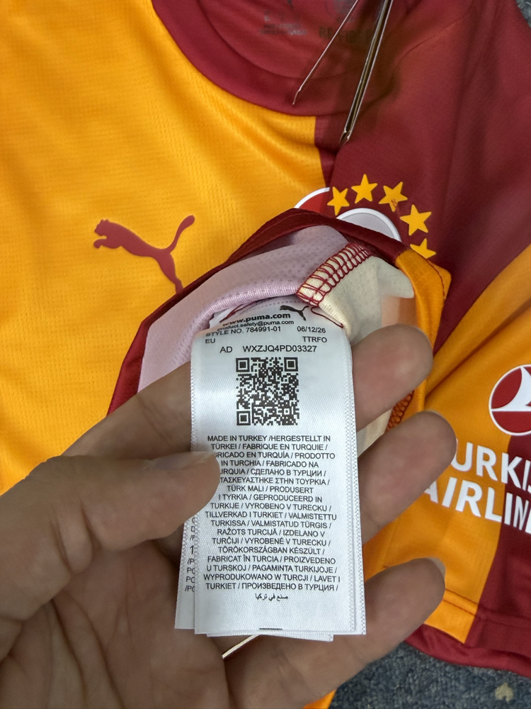 GALATASARAY ŞAMPİYONLAR LİGİ PATCHLİ PROFESYONEL FORMA