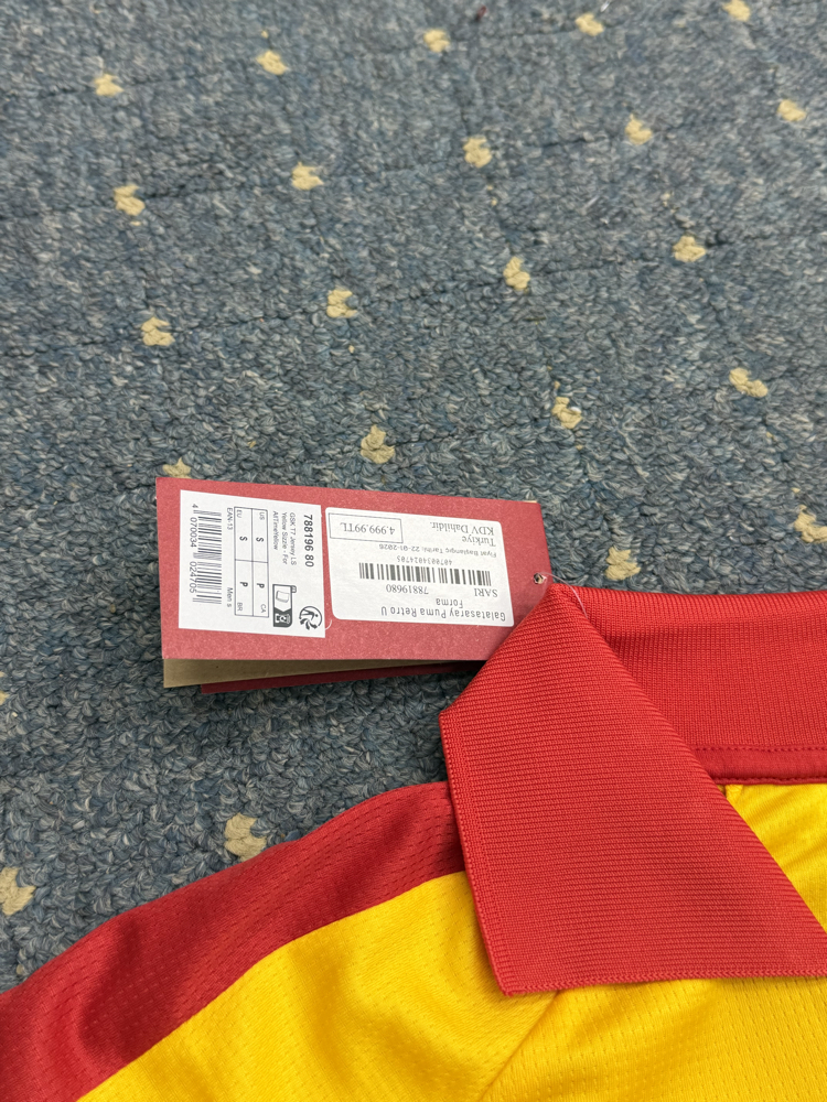 GALATASARAY RETRO FORMA UZUN KOL