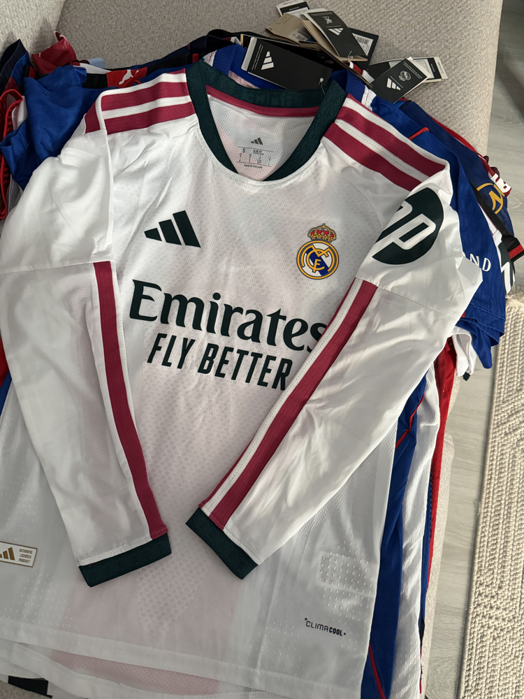 REAL MADRİD UZUN KOLLU FORMASI