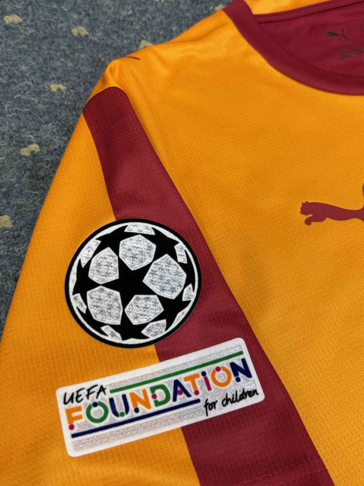 GALATASARAY ŞAMPİYONLAR LİGİ PATCHLİ PROFESYONEL FORMA