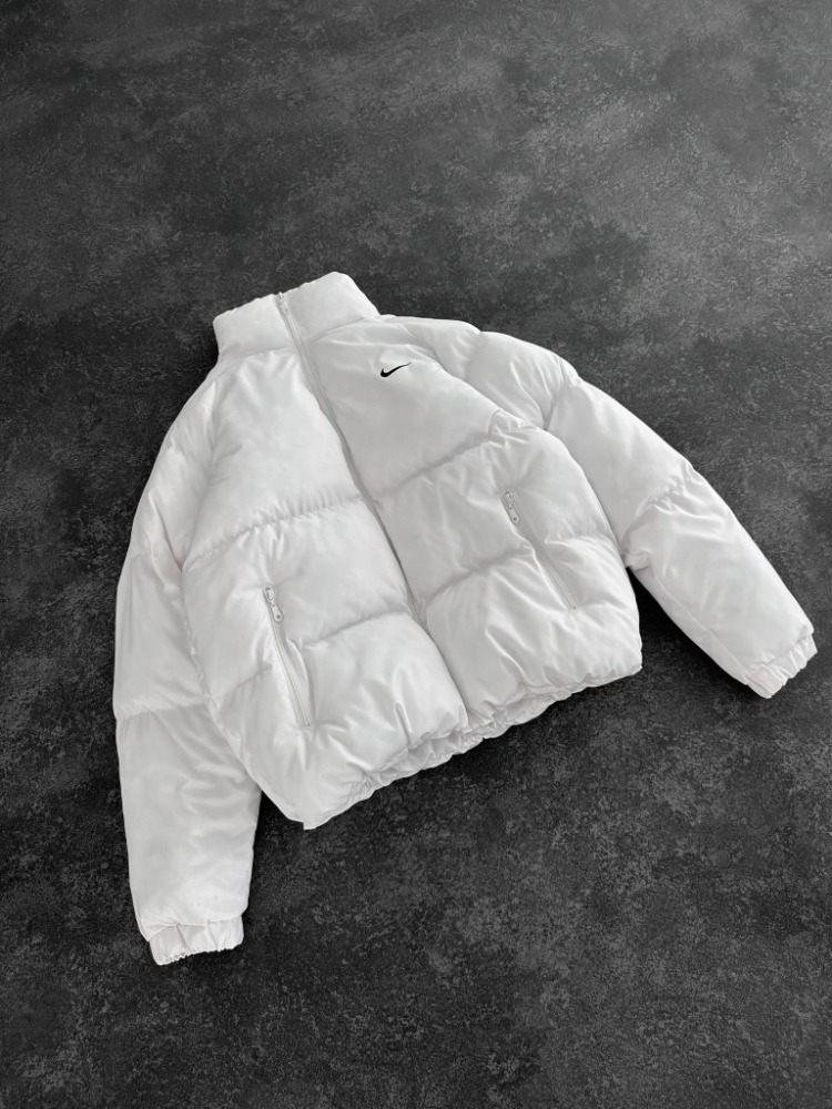 Oversize kalıp puffer mont