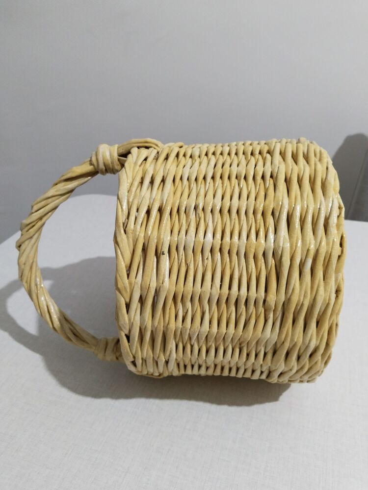 20 cmx15 cm KULPLU HASIR SEPET