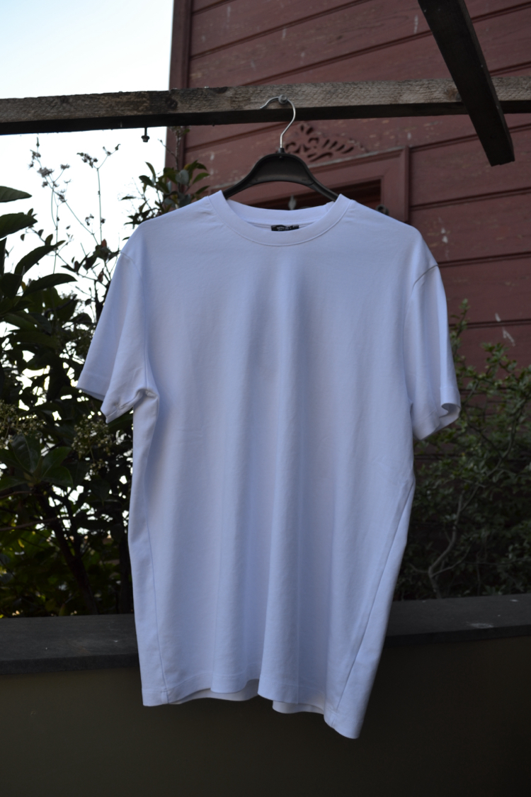 Massimo Dutti Oversize Basic Tişört Beyaz | Premium Günlük Şıklık