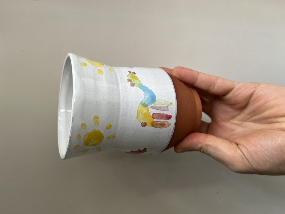 Hayvanlar Ademi Mini Vazo 