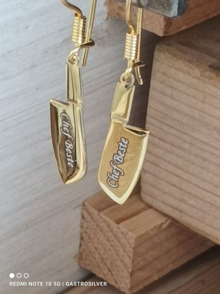 Santoku Şef Bıçağı Küpe