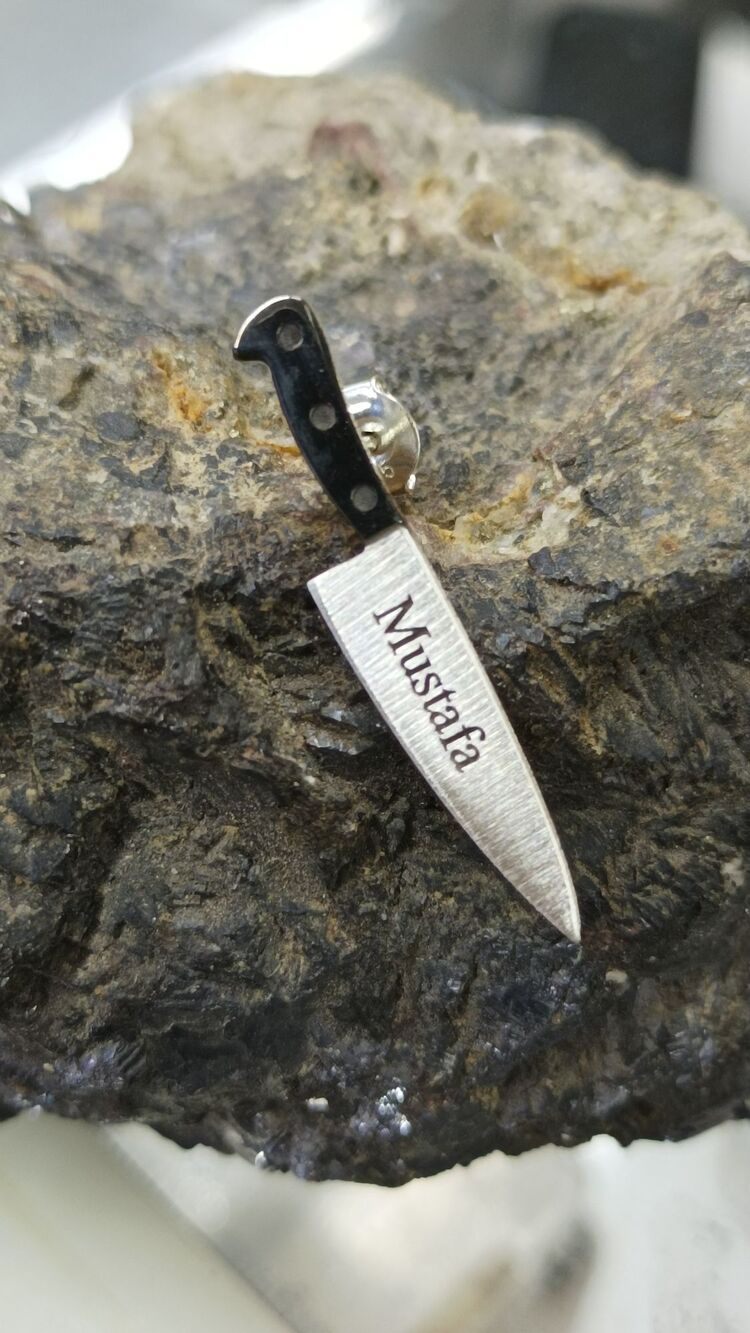 Klasik Şef Bıçağı Küpe