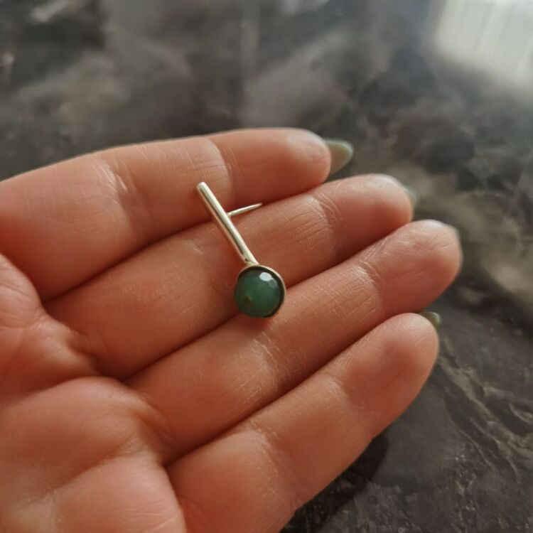 dondurma kaşığı küpe