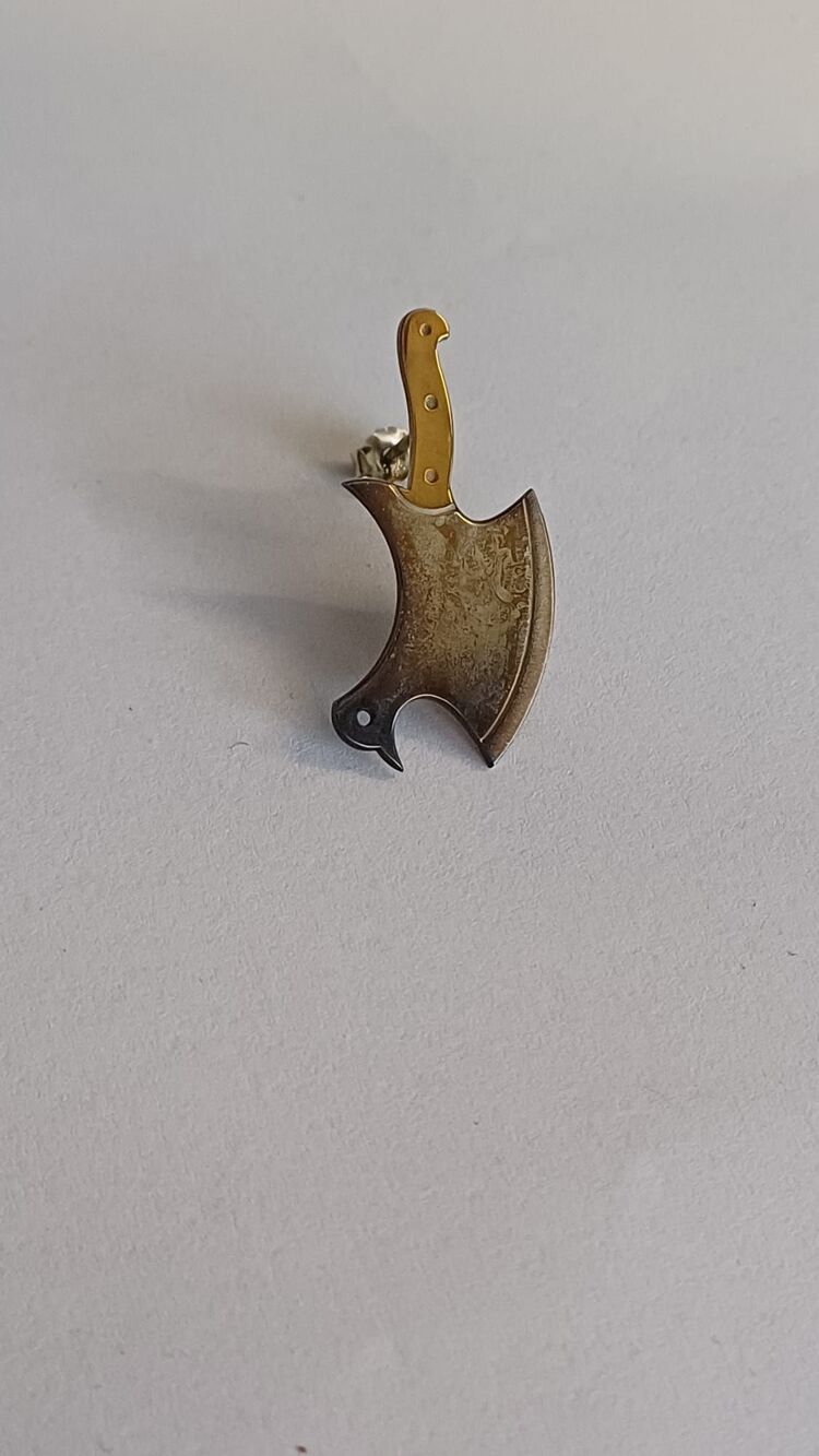 Kuzgun Satır Küpe