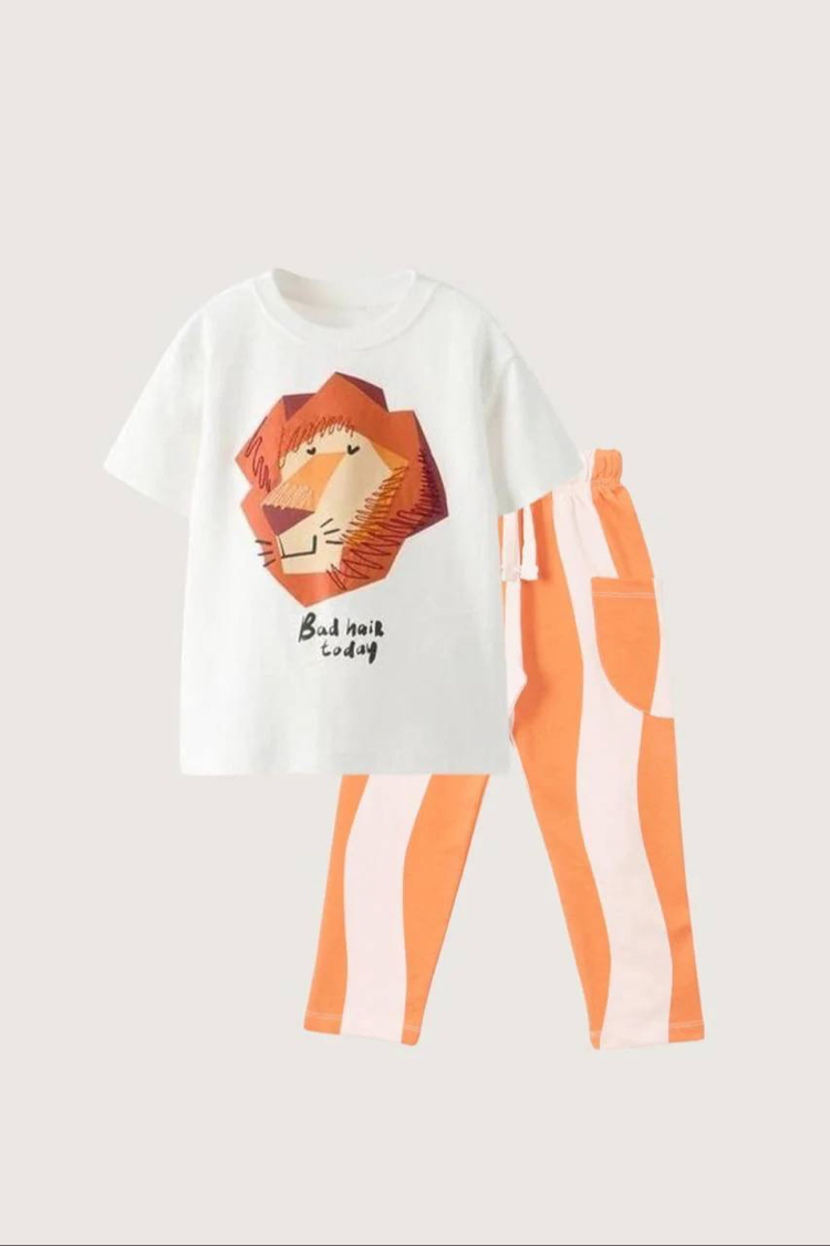 La’ciel Paris Lion Baskılı Takım