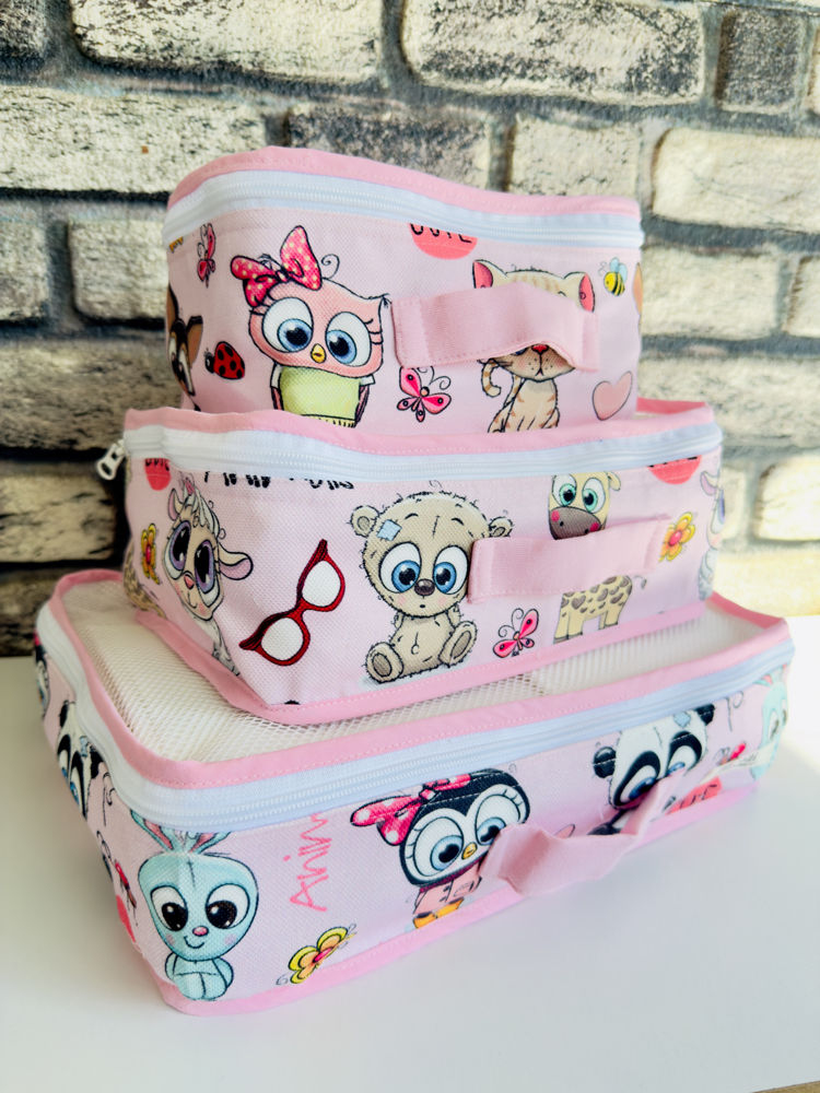 GH Mom Baby 6’lı Düzenleyici Set: Hastane Çantası & Valiz Organizeri