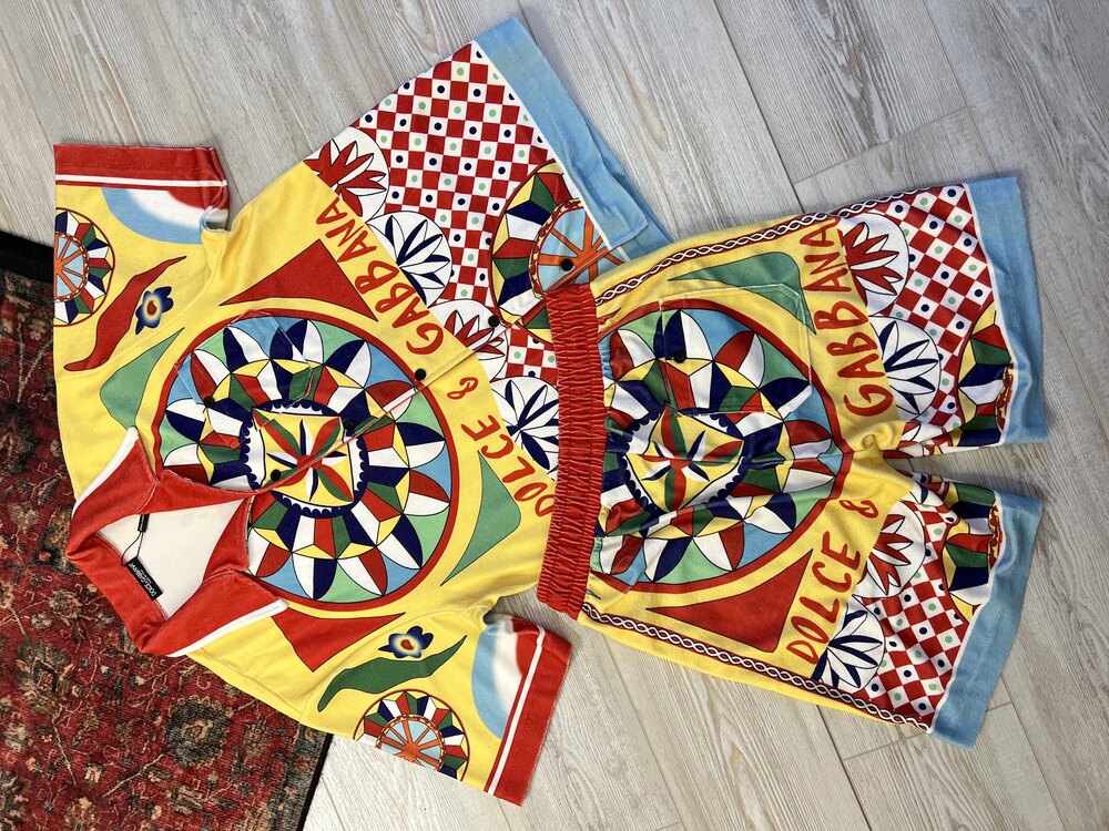 DOLCE GABBANA HAVLU KUMAŞ SET 