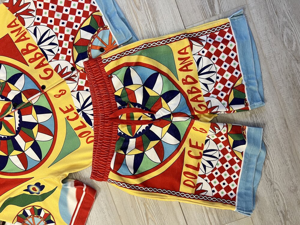DOLCE GABBANA HAVLU KUMAŞ SET 
