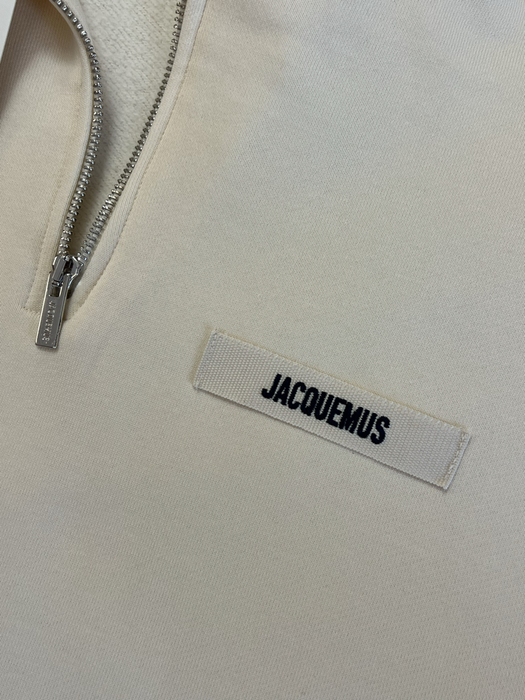 JACQUEMUS HALF ZİP SWEATSHİRT