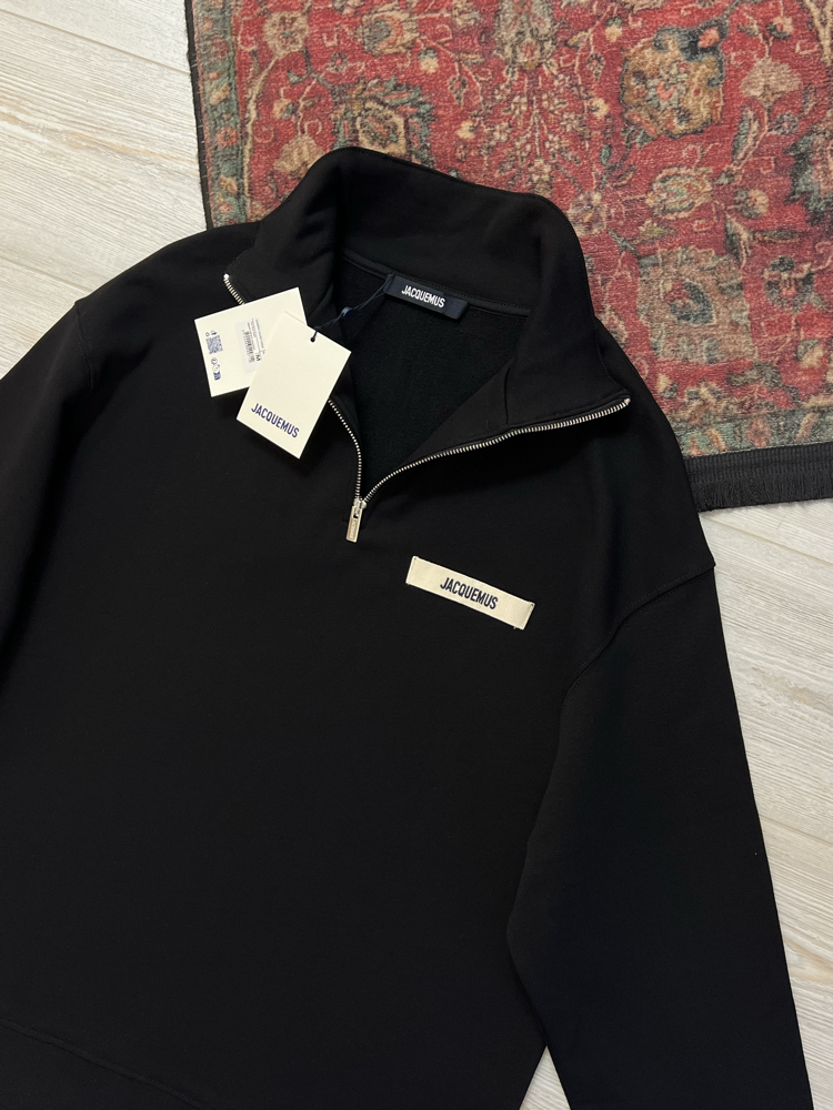 JACQUEMUS HALF ZİP SWEATSHİRT