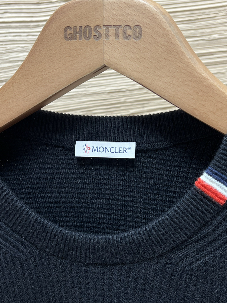 MONCLER LOGO ÖRME KAZAK