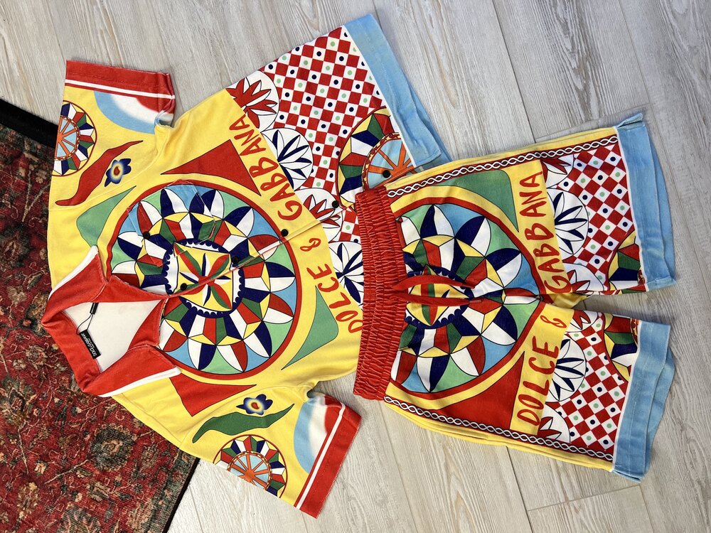 DOLCE GABBANA HAVLU KUMAŞ SET 