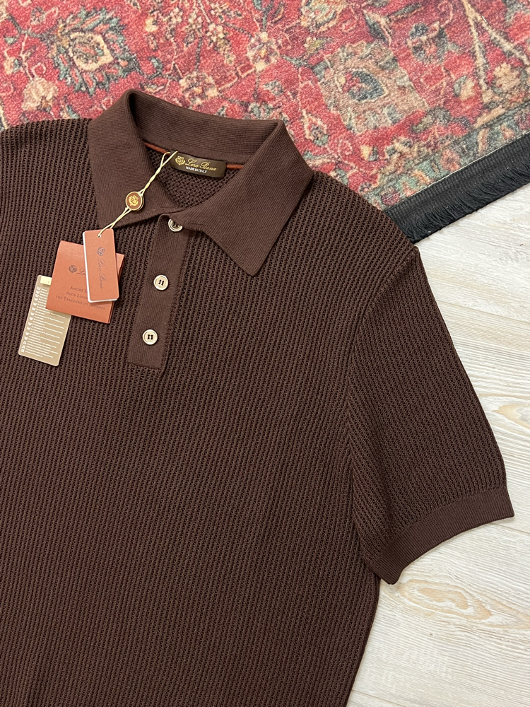 LORO PİANA KNITTED POLO YAKA